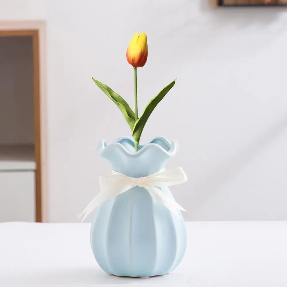

12Pcs Beautiful Simulation Flower DIY Simulated Tulip Anti-fade Home Decor Table Centerpiece Simulation Flower Decorative
