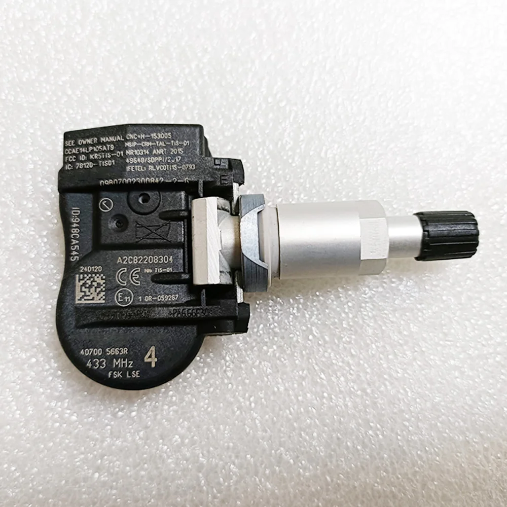 4 шт. новые датчики давления в шинах TPMS 433 МГц для 2016-2023 Nissan , Infiniti 40700-5663R, 40700-3VU0A,40700-EZ00A, 40700-62B0A