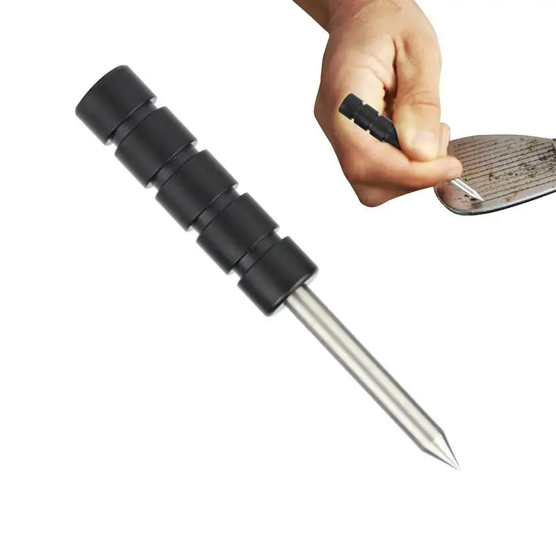 

Metal Golf Divot Tool Single Tooth Golf Green Fork Divot Tools 1 Piece Golf Green Pitch Fork Multi-Purpose Cleaning Fix Tool For