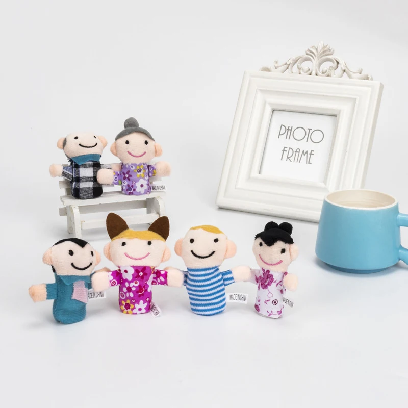 

Куклы на палец, ручные Мультяшные животные, детские мини-животные, обучающая плюшевая кукла, куклы на палец, театральные плюшевые игрушки дл...