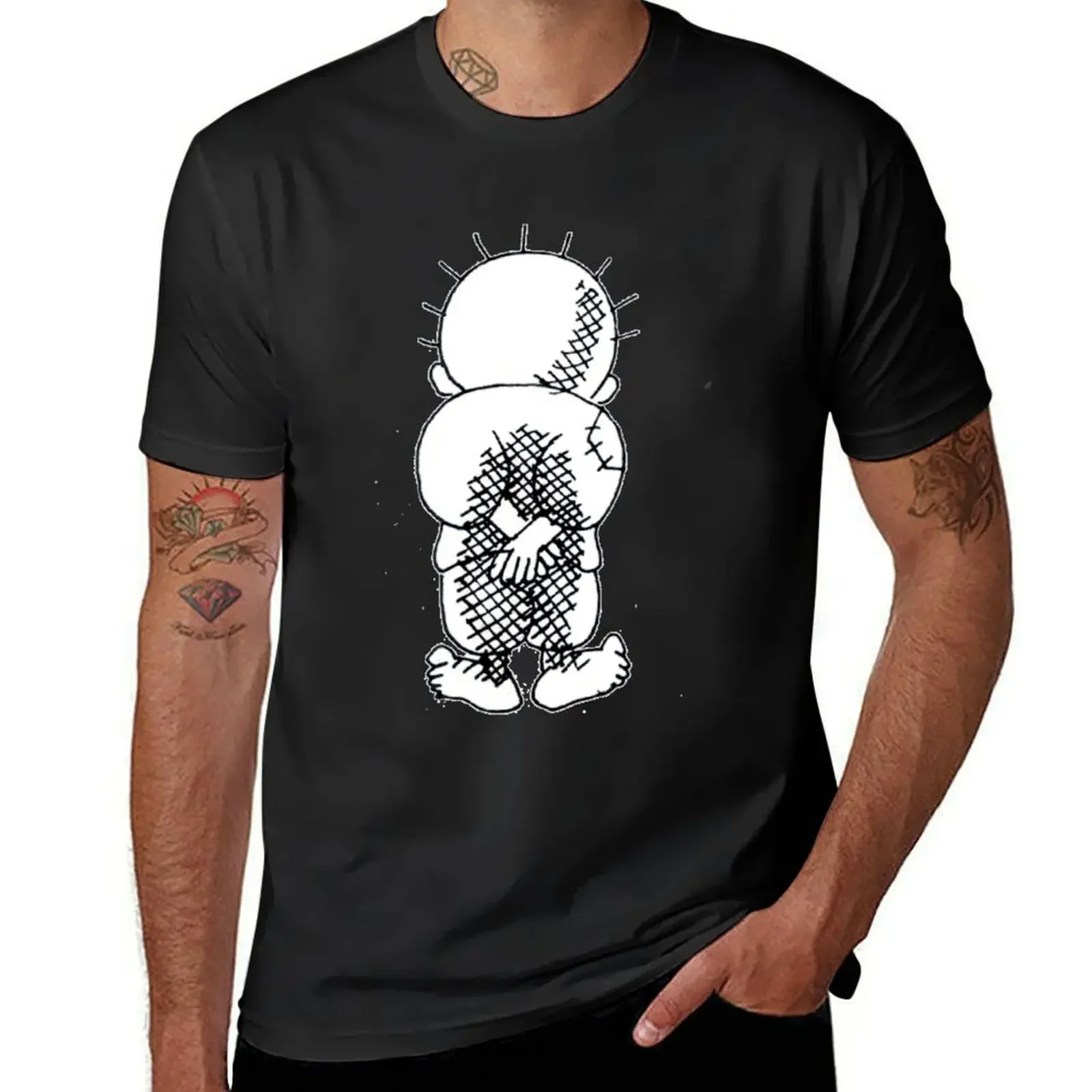 Handala ??? Футболка мешковатые рубашки уличная одежда графические футболки для