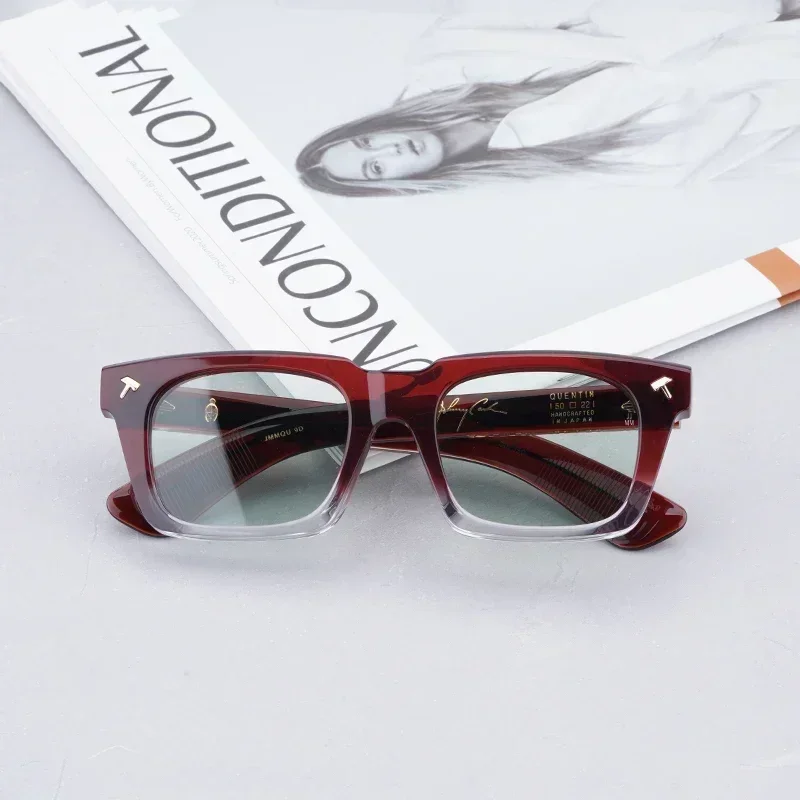 Солнцезащитные очки QUENTIN для мужчин и женщин винтажные роскошные дизайнерские