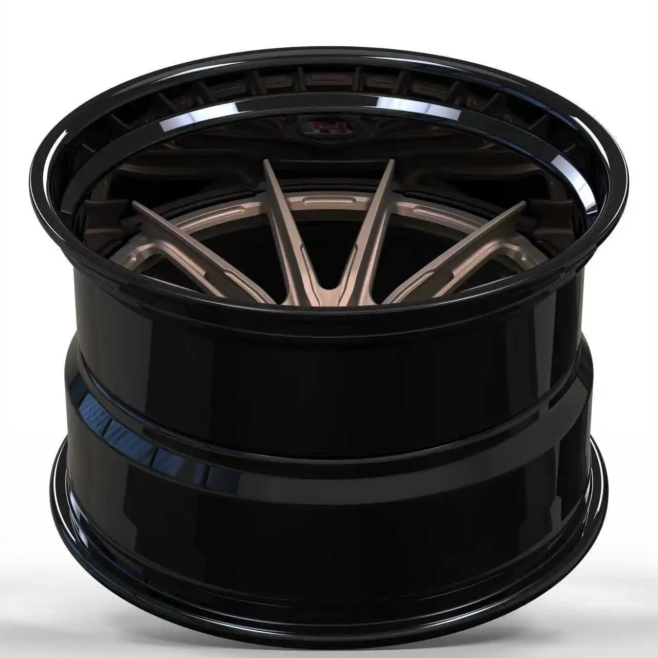 Фото Кованые хромированные диски Deep Dish Sport OEM с полировкой, 5x114, 5x130, 5x120, для BMW, GTR, C8, Audi, Nissan, 18, 19, 20, 21, 22 дюйма №3
