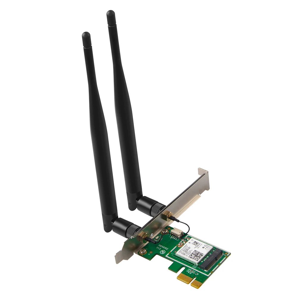 

Tenda 3000 Мбит/с PCI-E WiFi адаптер 2,4 ГГц/5 ГГц Двухдиапазонная сетевая карта Bluetooth 5,0 беспроводной приемник донгл с 2x5dBi антеннами
