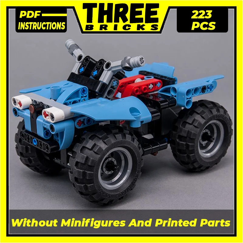 

Конструктор Moc, модель автомобиля, пляжный мотоцикл, 42134 технические кирпичи, сборка «сделай сам», строительные игрушки для детей, праздничные подарки