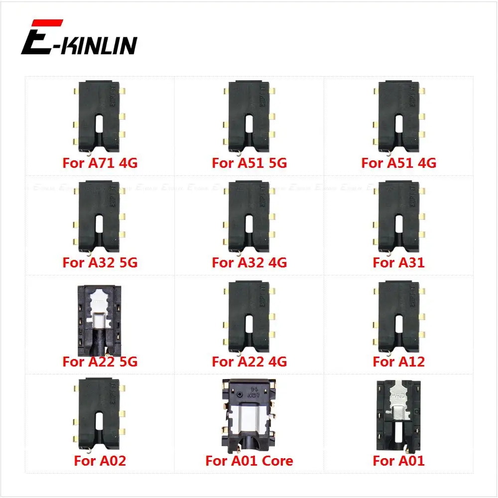 Шлейф для наушников Samsung Galaxy A01 Core A31 A51 A71 A02 A12 A22 A32 4G