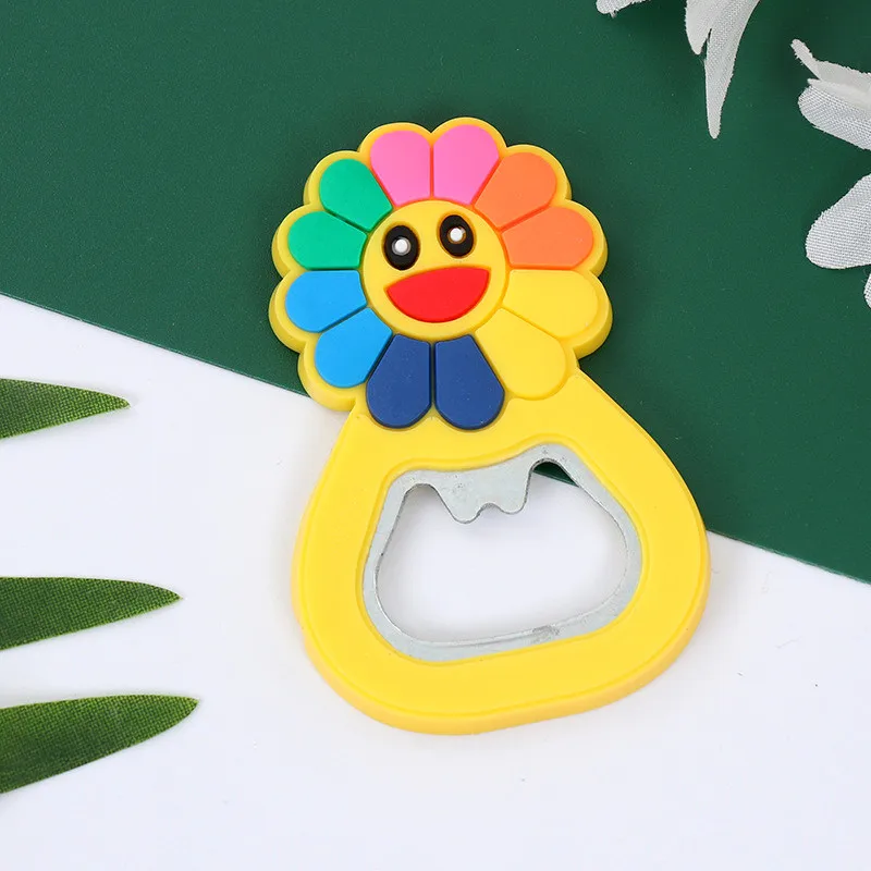 Мультяшная открывалка для бутылок многофункциональная пива и напитков материал