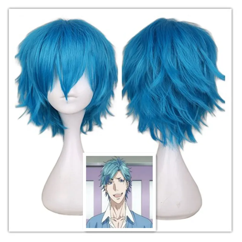 

YUI TAMURA Wig Cosplay Yarichin Bitch Bu Club Wig Rambut Sintetis Tahan Panas Berlapis Pendek + Topi Wig
