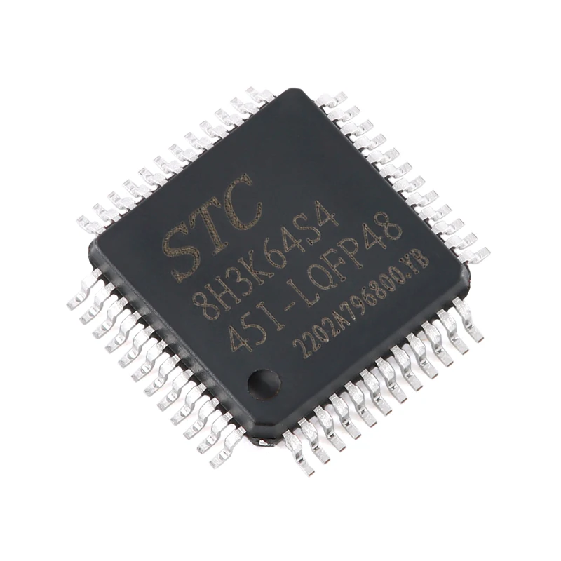 

10PCS/Pack New Original STC8H3K64S4-45I-LQFP48 1T 8051 microprocessor chip