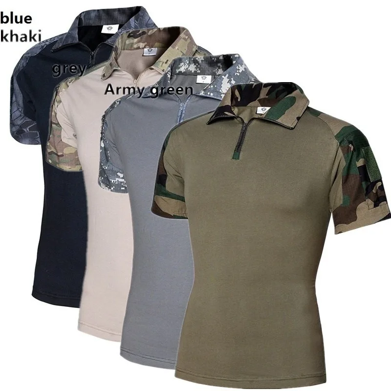 

Outdoor Fans Colorful Frog Clothes Short Sleeve Sports Casual Men's Tops Cotton Breathable T-shirt Wild Training Wear