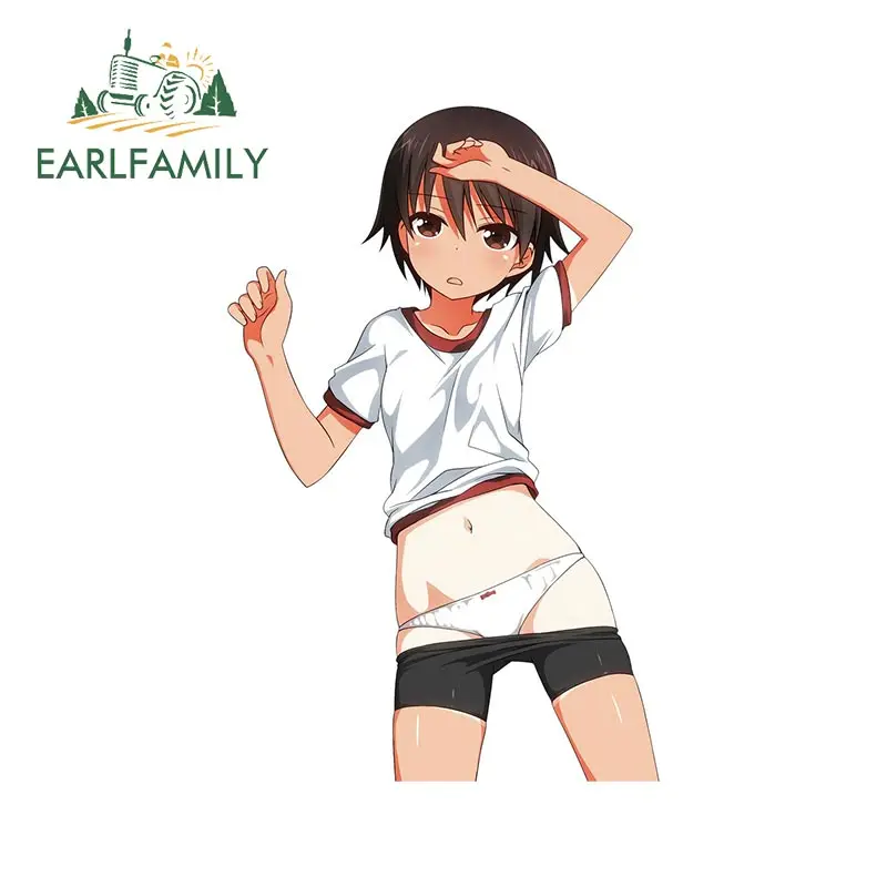 

EARLFAMILY 13 см x 8,3 см для девочек и мужчин и женщин, автомобильные наклейки, холодильник, водонепроницаемая наклейка, окклюзия, царапины, мультяш...