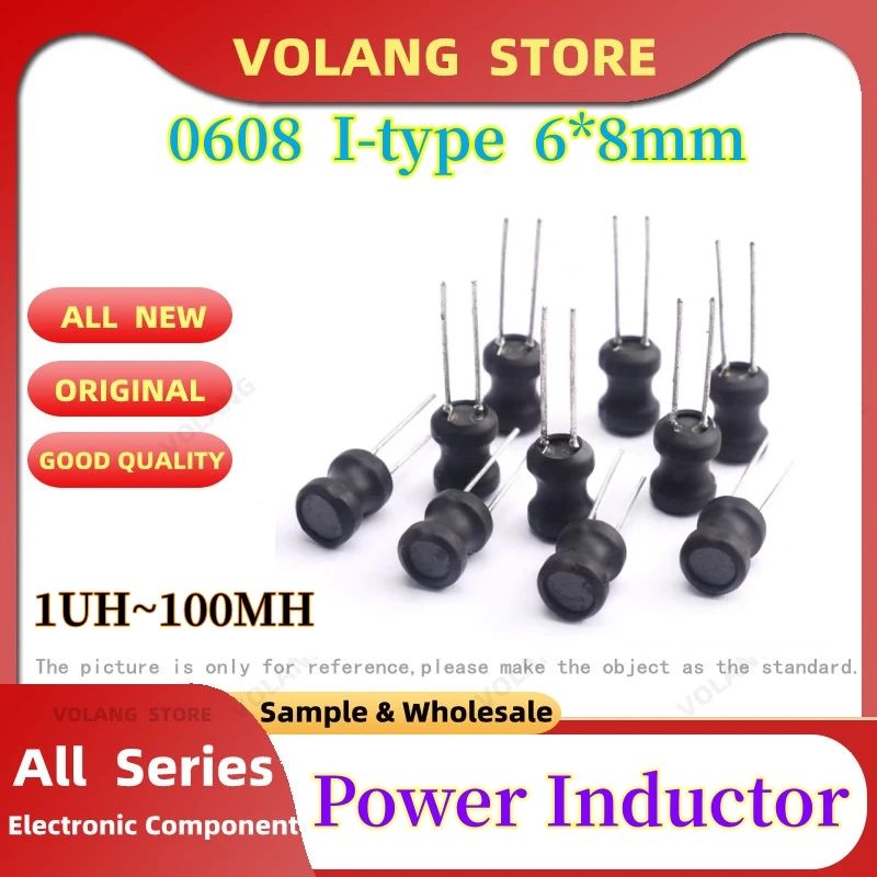 

10 шт. 6*8 мм DIP 0608 индуктор питания 1UH 2.2UH 3.3U 4.7UH 10U 15UH 22UH 33U 47UH 68UH 100UH 150 220UH 330 470UH 680UH 1MH 22M 15M
