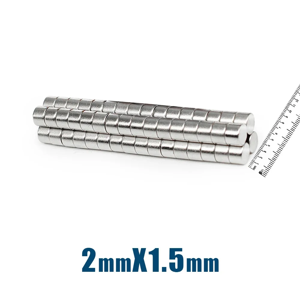 Круглые мощные магниты диаметром 2x1 5 мм