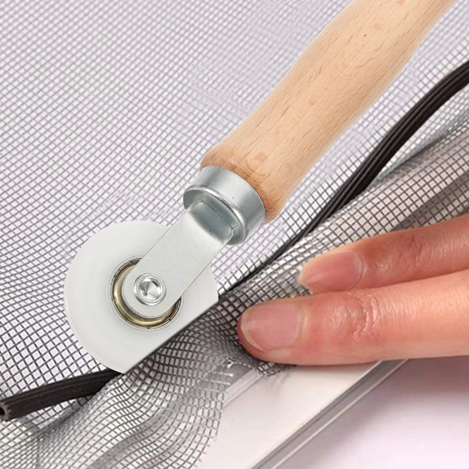 Door and Window Pressure Roller Screen Tool Gluesticks Installation Repair Tools Kit Screening