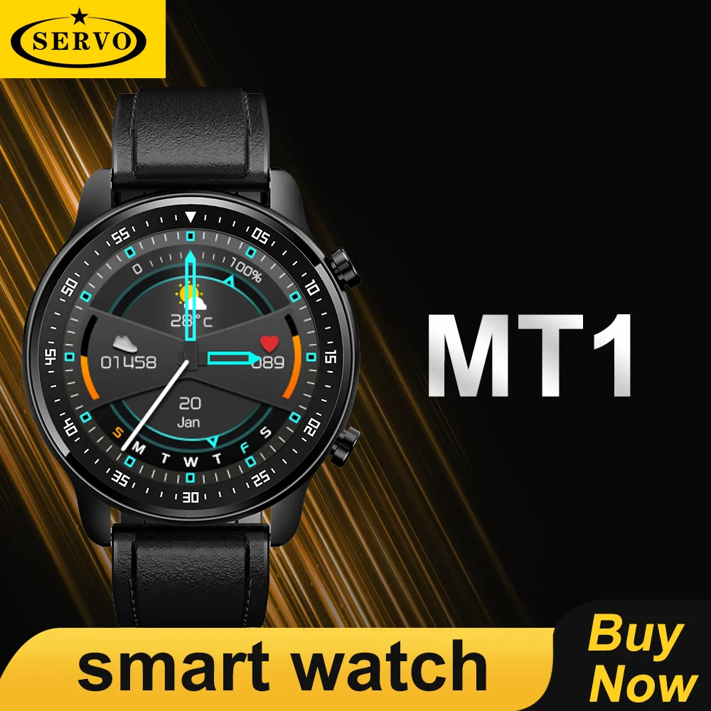

SERVO Smart Watch IP67 Waterproof Bluetooth Call Sports Fitness Music Heart rate Sleep Full touch Men Smartwatch For Android IOS