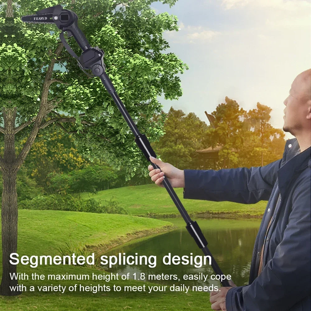 ДЛЯ 21 В 6-дюймовая бензопила электрические обрезная пила ветка дерева садовый