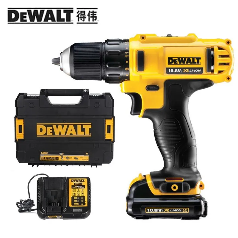 

DEWALT 24N.M DCD710 Cordless Electric Drill 10.8V Brushless Portable Drilling Holes Multifunctional electric screwdriver