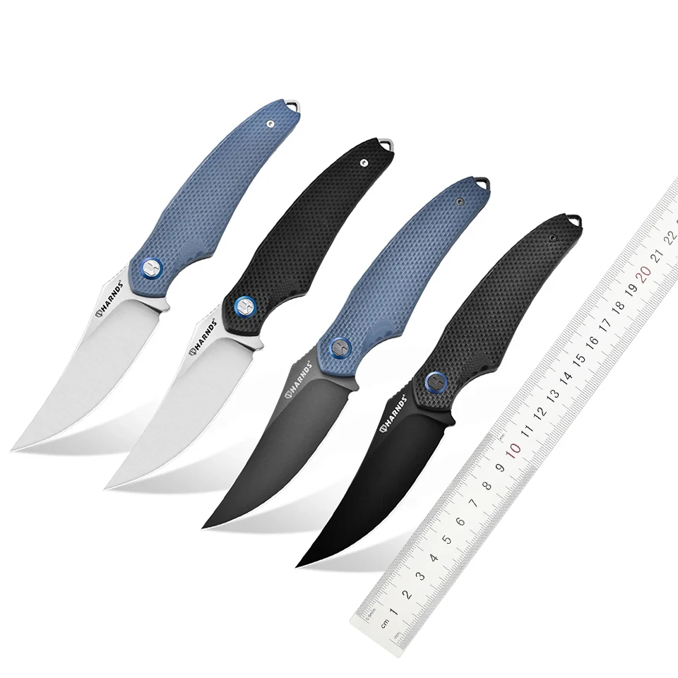 Ручной нож для выживания в виде акулы из стали D2 с полным лезвием и фиксированным