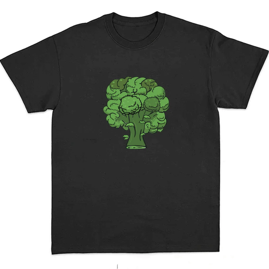 Футболка может не нравиться вам и брокколи 100% хлопок повседневный топ с коротким