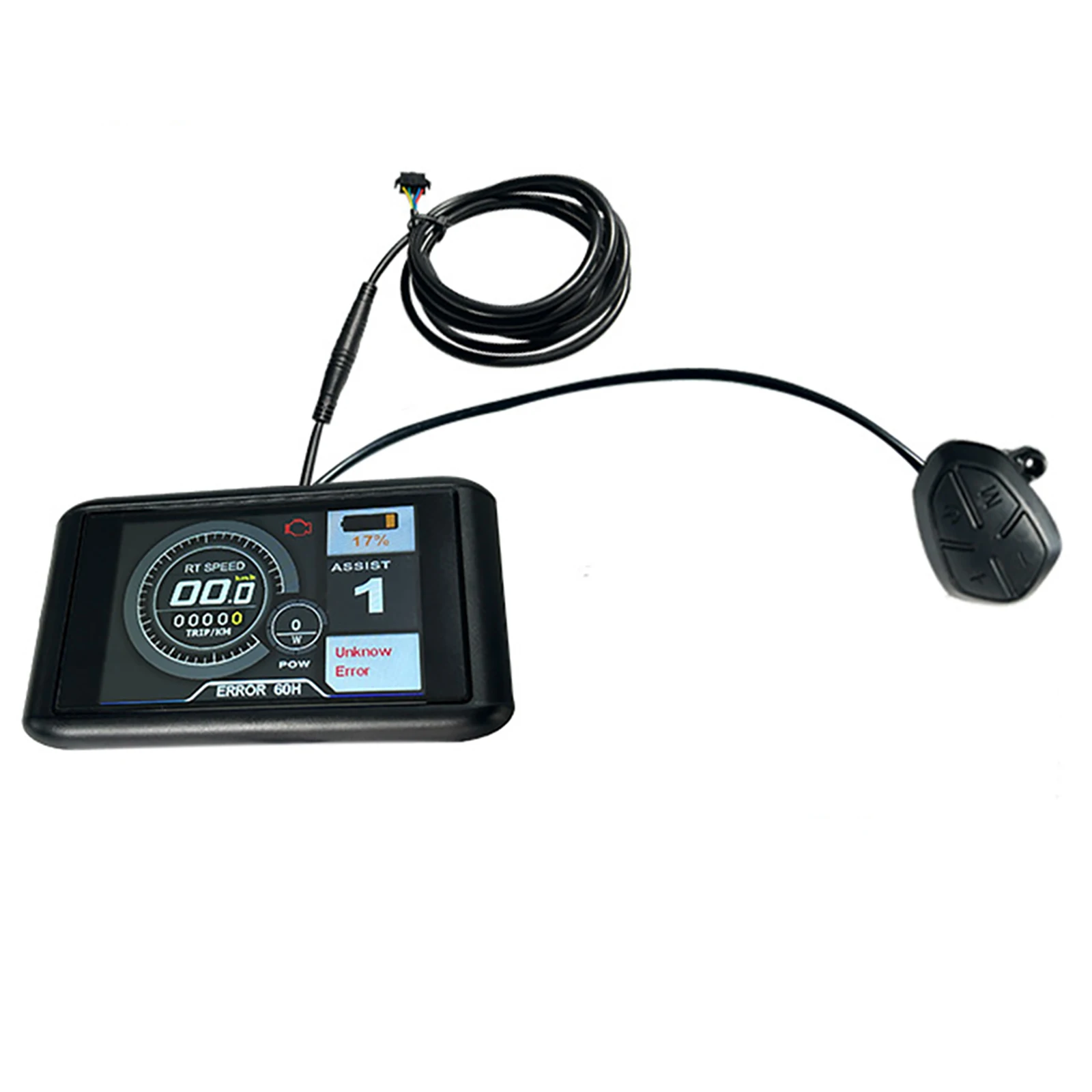 

Прочный высококачественный практичный цветной дисплей для велосипеда TFT-UKC1 USB зарядка 3/5/9/6 передач 36 В/48 В/60 в/72 в 500 мА/5 В