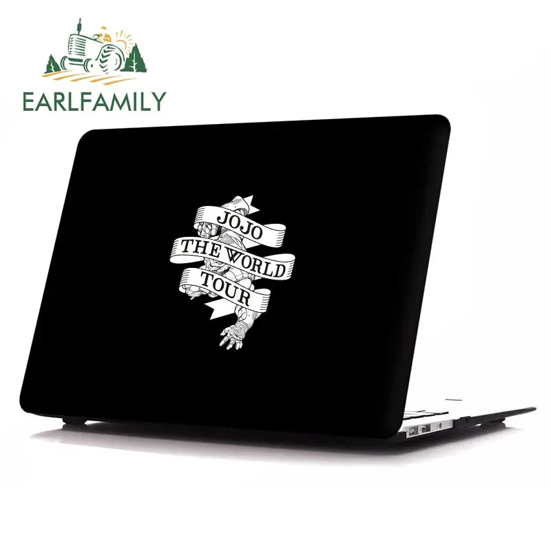 EARLFAMILY 13см х 10см для JoJo Bizarre Adventure Наклейки на автомобильные аксессуары JDM SUV Наклейки Водонепроницаемые солнцезащитные аниме украшения.