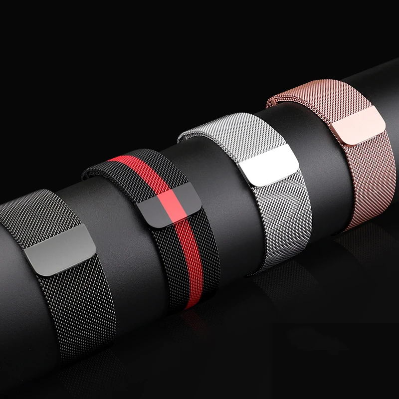 

Ремешок для Apple watch band 45 мм 41 мм 44 мм 40 мм 38 мм 42 мм 44 45 мм, металлический браслет с магнитной петлей для iWatch 3 4 5 6 se 7, браслет