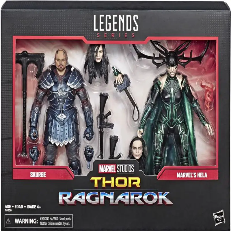 

Marvel Legends 80th Anniversary 6-inch Movable Thor Hela Hangman Set Figure Model Boy Toy Gift Collection Avengers Anime