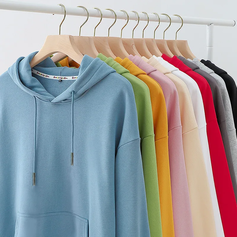

Factory Wholesale Hot Sale Women's Hoodies High Quality Female Clothes Custom Logo Fashion Casual Cotton Oversized Sweatshirts