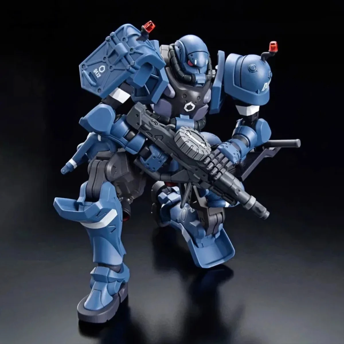 Фото Оригинальный сборный модельный набор Bandai Gundam GQuuuuuuX, мобильный костюм HG, масштаб 1/144, фигурки аниме, MS-06-SSP, полицейский Заку, в наличии №2