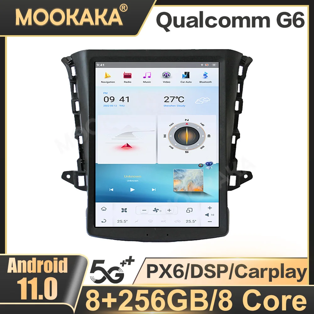 

Автомобильный радиоприемник Tesla Style 10,4 дюймов для Changan EADO 2016 + мультимедийный плеер GPS навигация DSP стерео Carplay головное устройство PX6