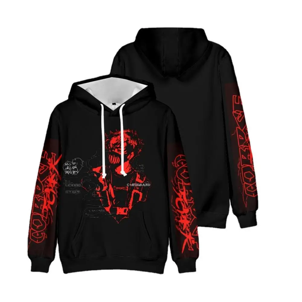 Толстовка с капюшоном Game Corpse Husband Merch новинка 2021 забавная уличная одежда Miss You