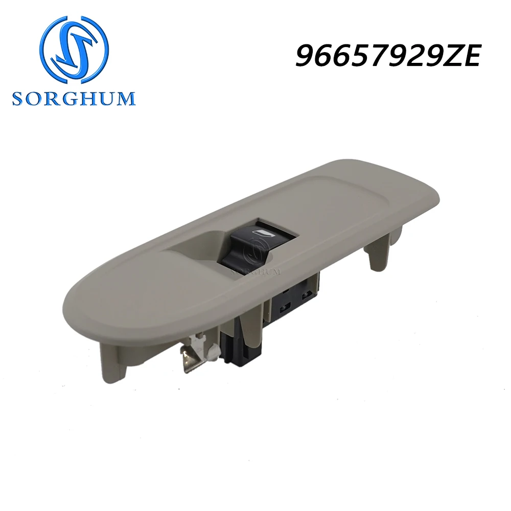 

SORGHUM 96657929ZE для Peugeot 208 308 2008 Citroen C5 переключатель стеклоподъемника С пассажирской стороны, с одной кнопкой, 4 контакта