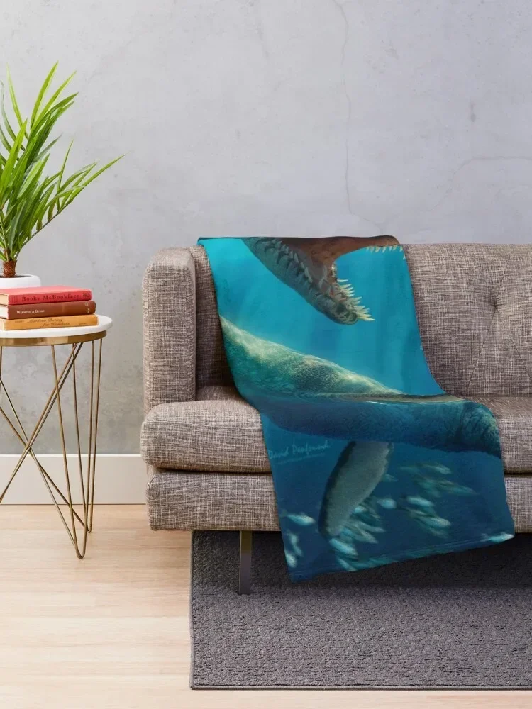 Плед Plesiosaurus одиночное тепловое одеяло для путешествий зимние одеяла детские