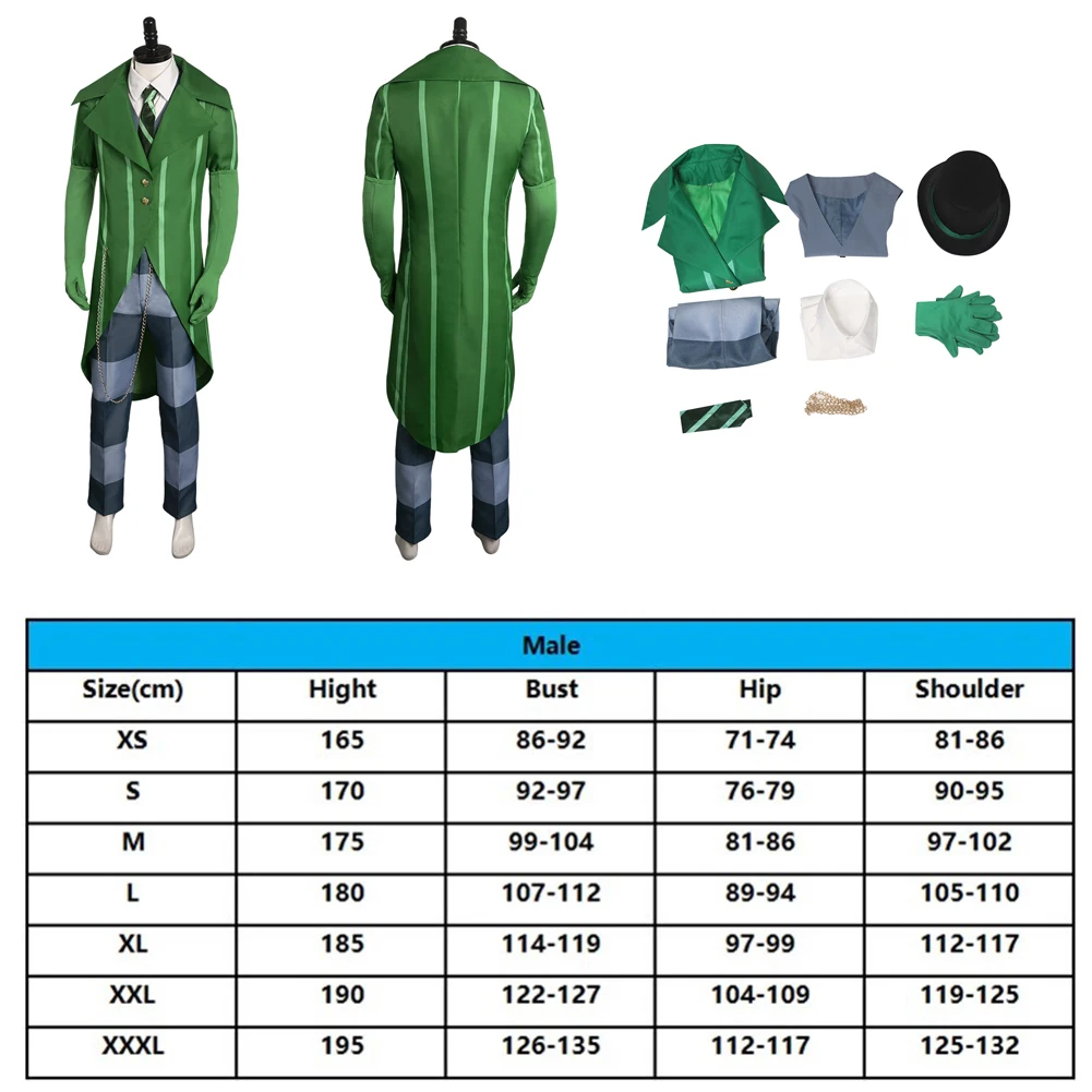 Женский костюм Onceler для мужчин одежда ролевых игр кинофильма злодей Хэллоуина