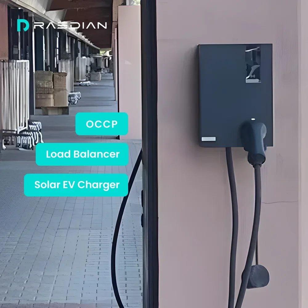 7 кВт 11 22 зарядное устройство для бытовых электромобилей переменного тока OCPP 1 6 J