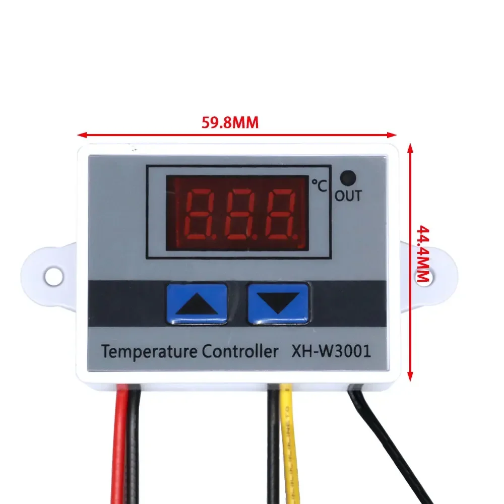 XH-W3001 W3001 Светодиодный цифровой терморегулятор Тестер температуры Умный термостат Датчик температуры Контроллер Релейный выход (art.: 3920cd3a2fc22) - 3920cd3a2fc22