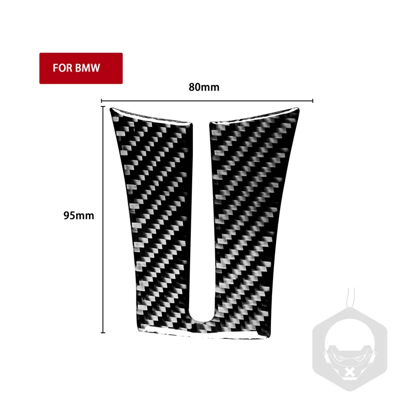 

For BMW Z4 E85 2003 2004 2005 2006 2007 2008 Carbon Fiber Car Accessories Steering Wheel Button Frame Panel Decoration Stickers