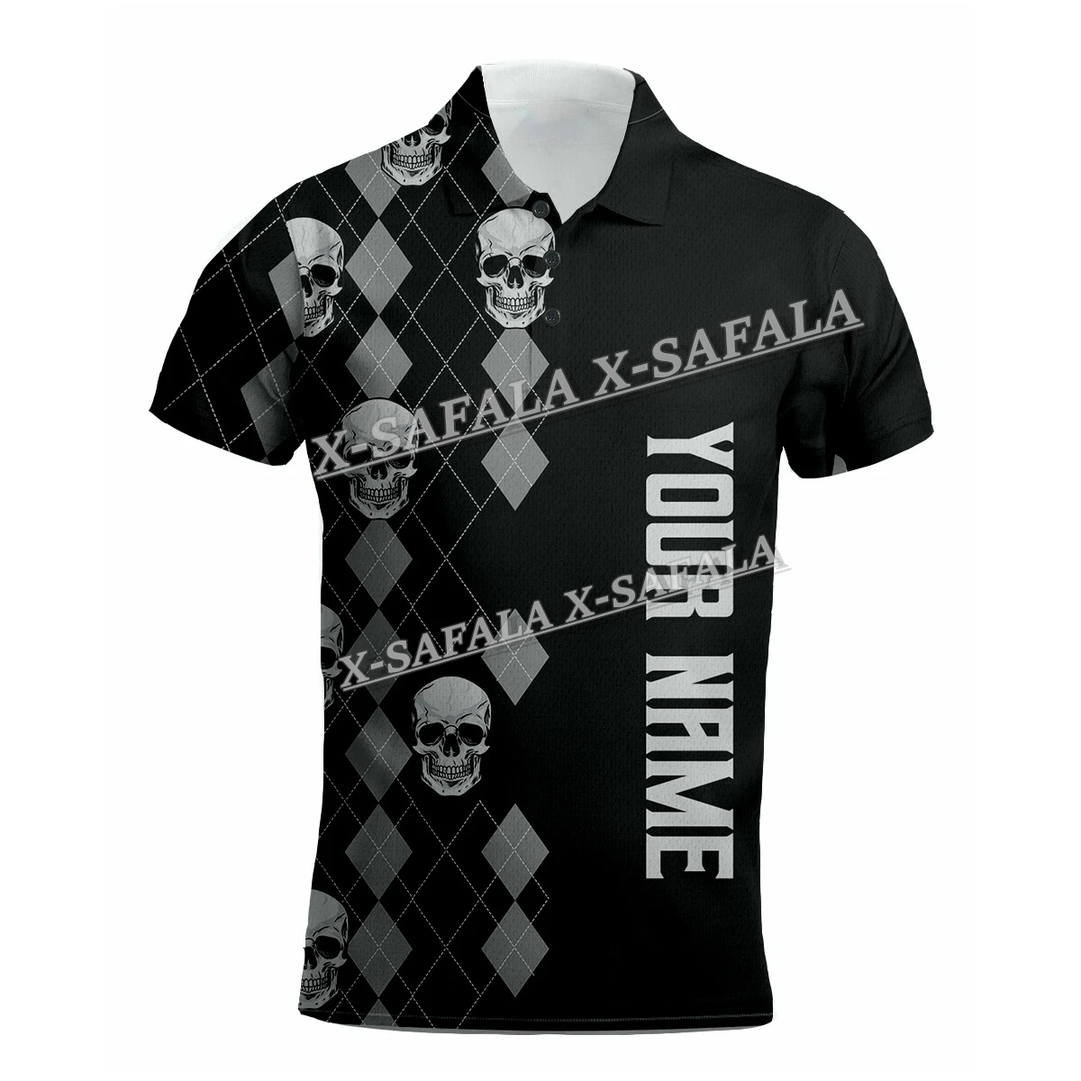 

Archery Player Arrow Target Skull Customed Polo Shirt Sleeves Man Overshirt Casual New Summer Fashion Clothing Tracksuits-7