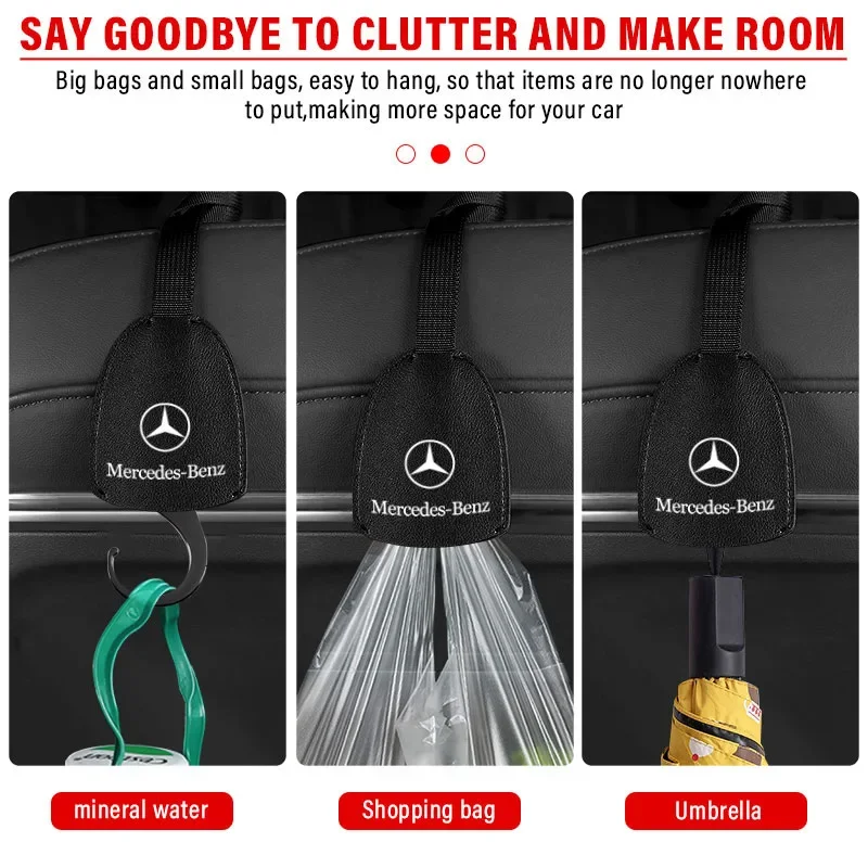 1/2 шт. подвесная сумка для Mercedes Benz C400 C450 C160 C180 C200 C250 C300