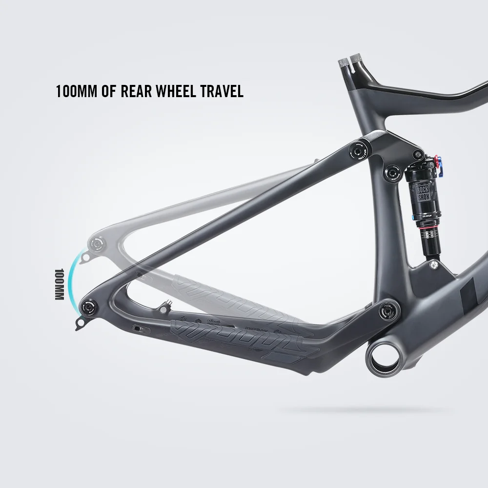 2022 LEXON рама для горного велосипеда XC пробная пересеченного карбоновая MTB полная