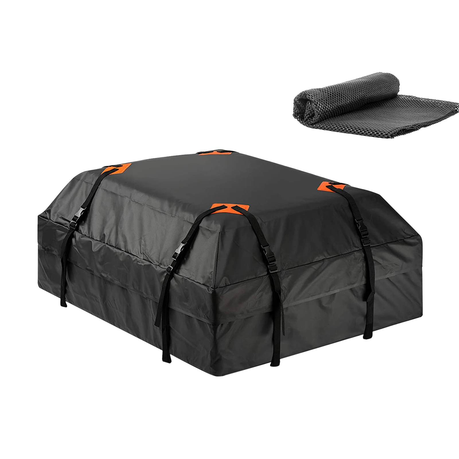 

Car Roof Carrier Bag Waterproof Storage Bag For All Vehicles 420D Outdoor SUV Foldable Roof Bag Self-driving Travel Equipment