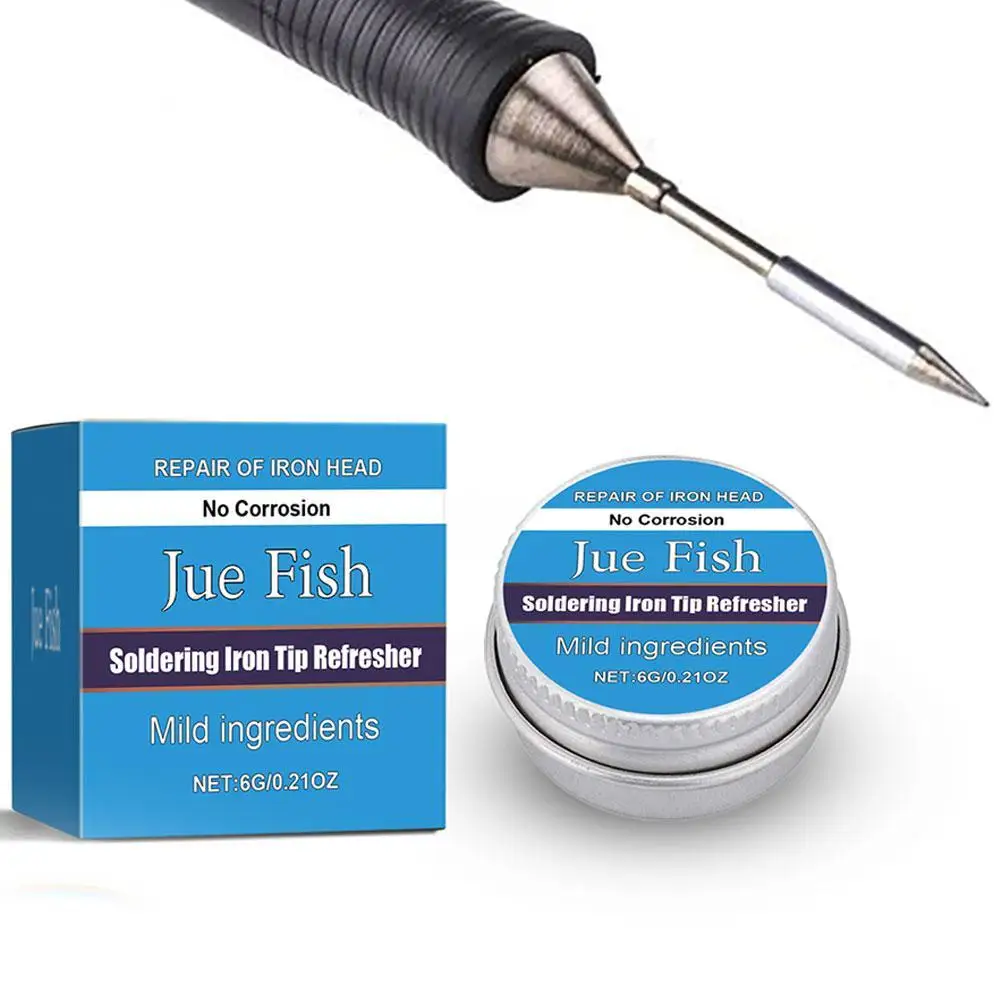 Высококачественное новое 6 г электрическое паяльное жало очистка освежающий