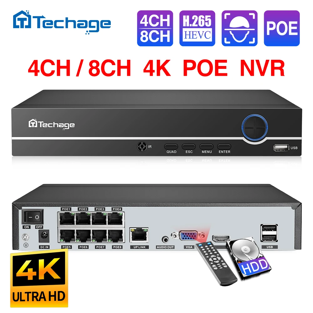 Up To 16ch For Poe Ip Camera