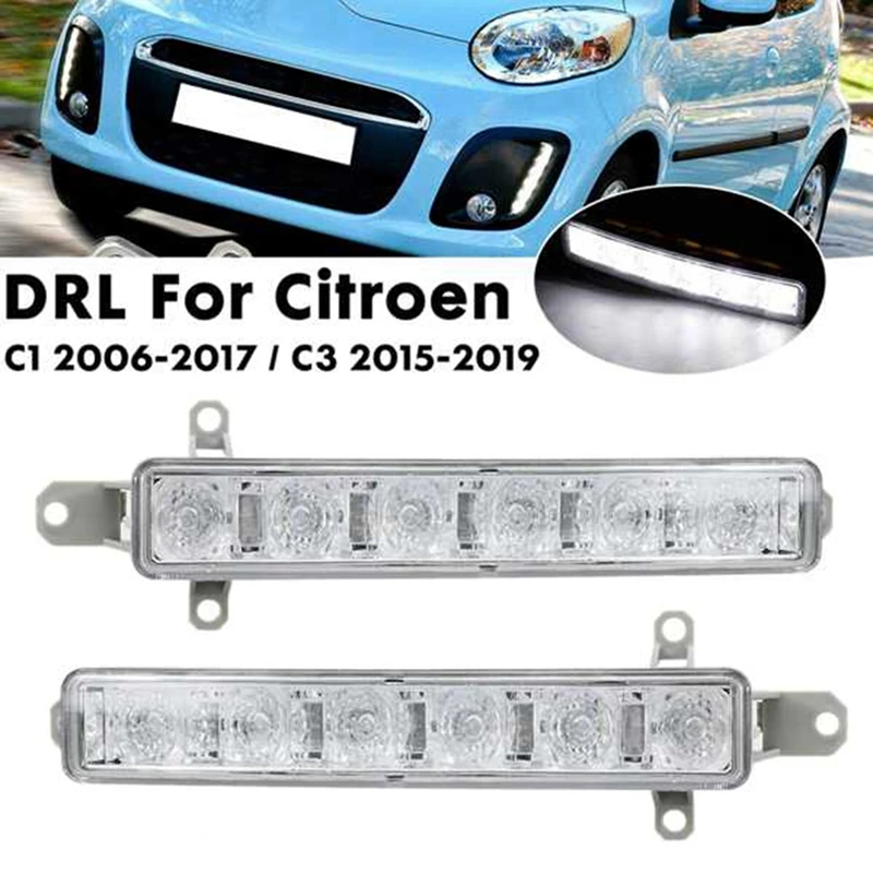 

Светодиодные противотуманные фасветильник для Citroen C1 06-17 Citroen C3 15-19