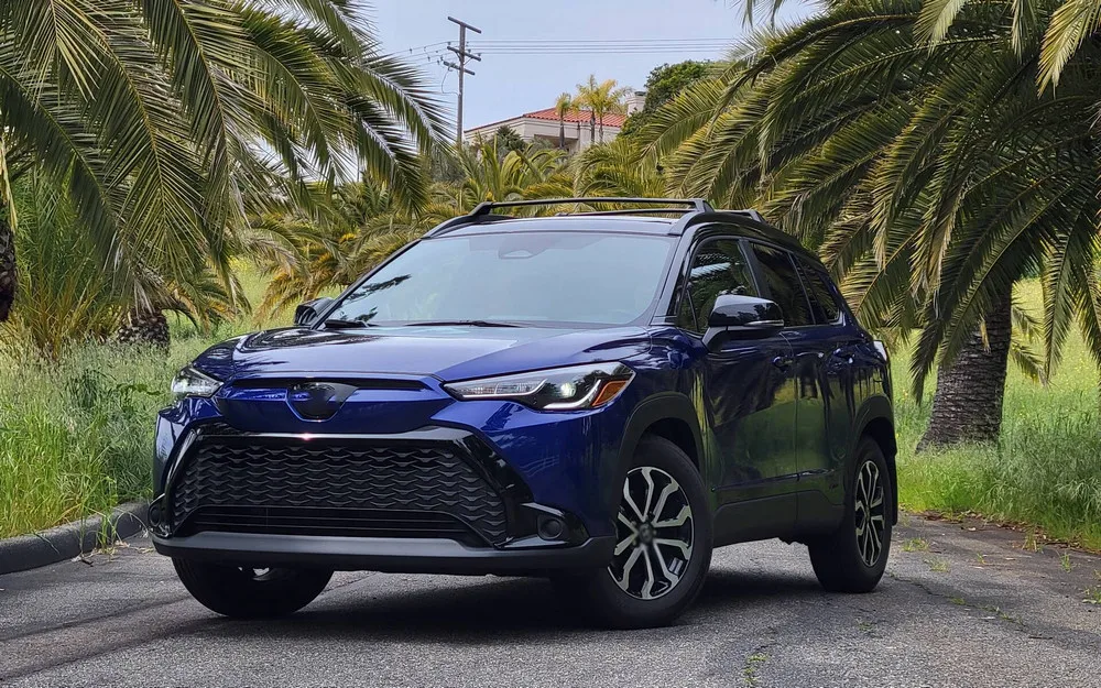 Фото 2 шт. поперечины для Toyota Corolla Cross 2022-2025, рейлинги на крышу, багажник, крепление для лыж, каяков, снаряжения для снега №4