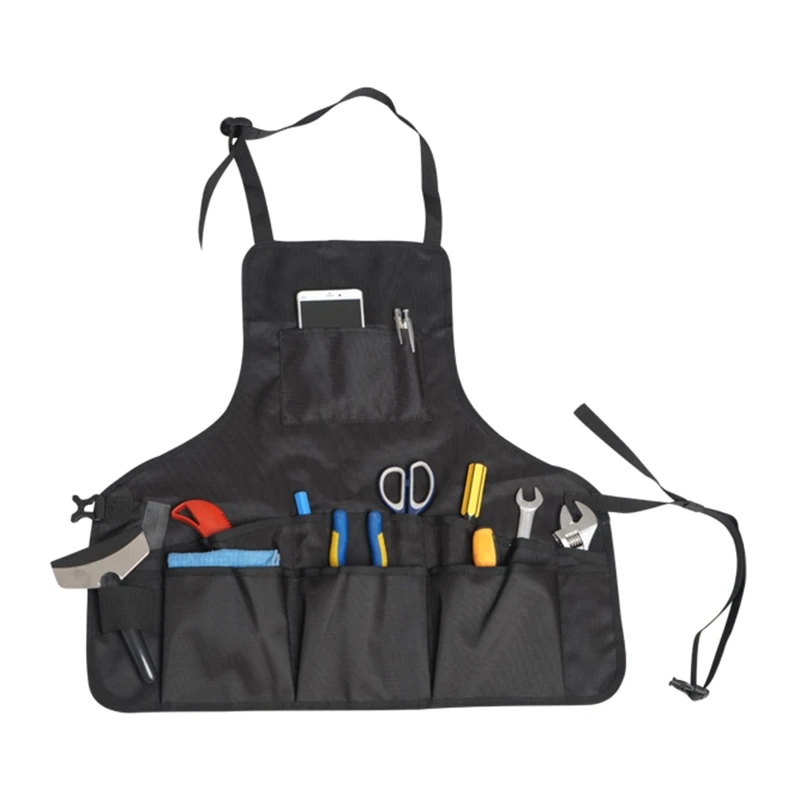 

Multi-Use Waxed Canvas Heavy Duty Shop Apron with Multiple Pockets Mens Gifts Wood Working Gift
