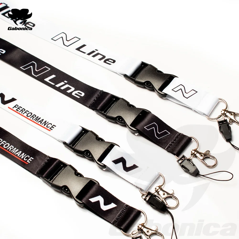 Ремешок для автомобильного ключа шейные ремни автомобильный брелок Hyundai N Performance