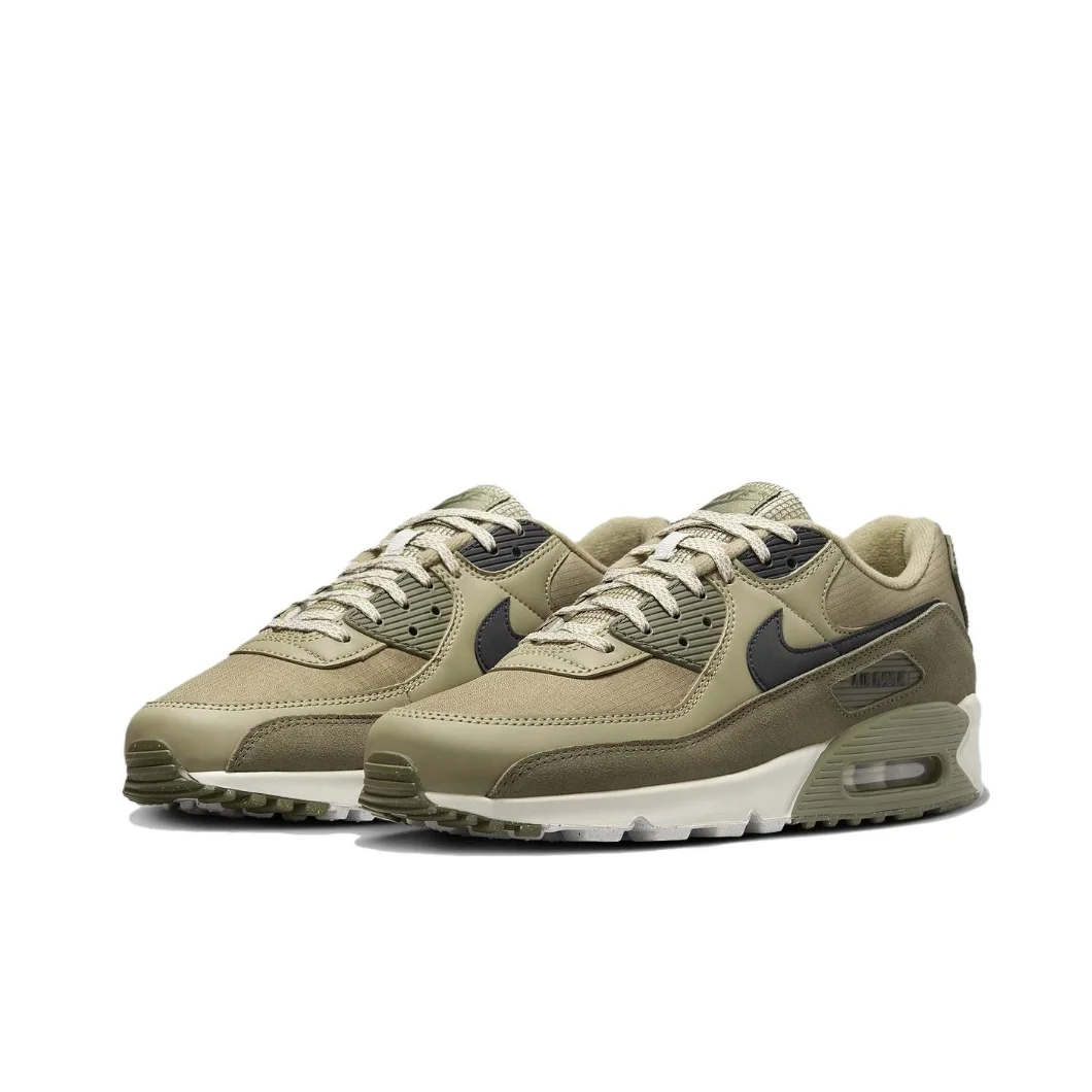 Мужские кроссовки Nike New AIR MAX 90 Low зимняя дышащая и удобная повседневная обувь.