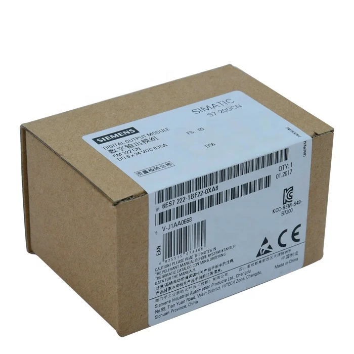 

SIMATIC S7-200 CN plc 6ES7222-1BF22-0XA8 digital output EM 222 cpu for siemens