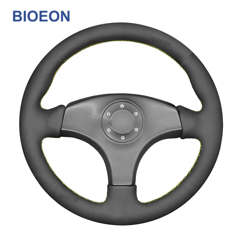 Прошитая вручную черная замшевая Оплетка на руль для Honda Integra Type R DC2 1996 1997-1998 |